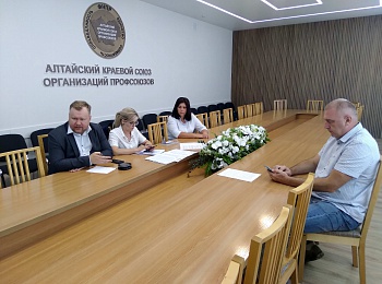 Накануне Алтайский крайсовпроф провел серию онлайн-семинаров для профактива Каменского и Славгородского территориальных округов